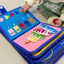[킨즈] 마이베이비북 몬테소리 교구 소근육 발달 놀이 장난감