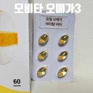 오메가3 지방산 효능 고르는법 비교 하루권장량