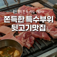 [용인] 흥덕 뒷고기 맛집 삼겹살 질릴 땐 ’뒷고기‘