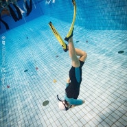 서울 프리다이빙 블루페블 AIDA1 올림픽수영장