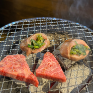 [오사카 도톤보리 맛집/신사이바시 맛집] 야끼니꾸엔닝구 예약방문 후기, 네기우설 찐맛집