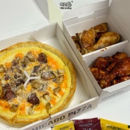 광주 운암동 맛집 굽네치킨 추천메뉴 치킨과 피자조합!