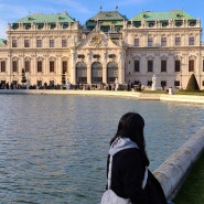 오스트리아 여행 : 벨베데레 궁전 미술관, 구스타프 클림트의 연인(키스) 드디어 보고 왔다!