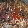 닭개장 끓이기 소세지야채볶음 콩자반 콩나물무침