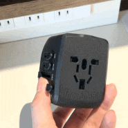 해외여행용 멀티어댑터 요이치 초고속 USB충전기 일본여행 준비물