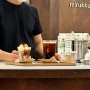 수원스타필드 카페, 미루꾸커피 크림커피 +콜링우드 소금빵