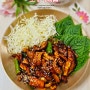 오징어볶음 매운 오징어볶음양념 양배추 오징어덮밥 만드는법