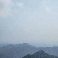 용문산+(상원사~장군봉~용문산정상~마당바위갈림길~절고개사거리~상원사코스)+용문산은 만만한 산이 아니네..