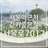 [여행기록] 서울역근처 걷기좋은길 볼거리 가득한 하이라인, 서울로7017(전망대카페 추천)
