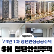 2024년 SH 1차 서울 청년안심 매입임대 주택 위치 사진 모집공고