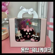 [동탄 케이크] 워니케이크 : 특별한 날 귀엽고 독특한 케이크 제작 추천!