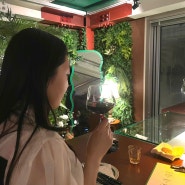 [망원동 와인] 고구마안주가 맛집인 소개팅 성지 매실 와인바