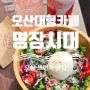 오산 대형 카페 명장시대 애견동반가능 브런치 맛집
