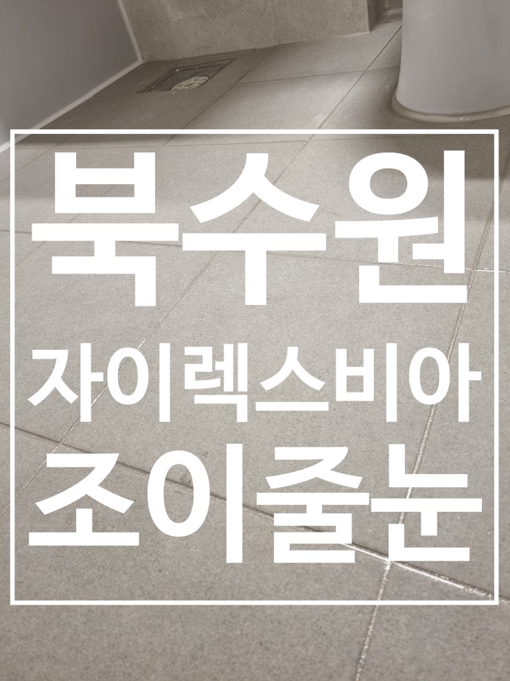 수원 렉스비아 자이 시공 사진