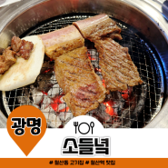 철산역 맛집 소들녘 양념갈비 맛있는 고기집 추천