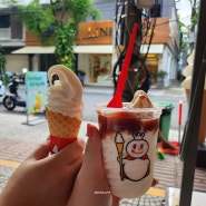다낭 MIXUE 소프트 아이스크림 맛집 미쉐 베트남에서 즐기기