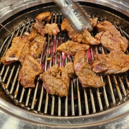 수원 만석공원 < 태능숯불갈비 > 돼지갈비 소갈비살 삼겹살 송죽동 찐맛집 여기로 옴