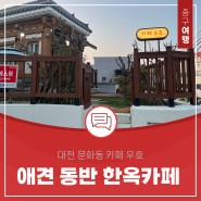 대전 문화동 애견 동반 가능한 카페 우호 방문 후기
