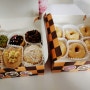 먹는일기 근황이야기 먹은 디저트 도넛 등🥯 걷기 등!!