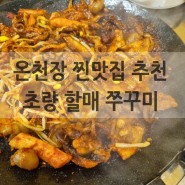 부산 매운 음식 추천 금정구 동래구 찐맛집 추천 온천장 소문난 초량 할매 쭈꾸미 맛집
