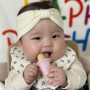 아기 간식 과자 위생적으로 먹게 도와주는 섭식 도구, 앙파파 홀더!