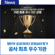 한국가스기술공사, 행안부 공공데이터 운영실태 평가 기관최초 우수기관 선정