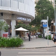 호치민 벤탄시장 근처 분위기 좋은 노천 카페, lamenda cafe(라멘다 카페)