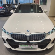 BMW 5시리즈 520i MSP 알파인 화이트 확실한 프로모션으로 출고:)