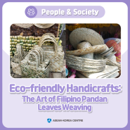 Eco-friendly Handicrafts: The Art of Filipino Pandan Leaves Weaving