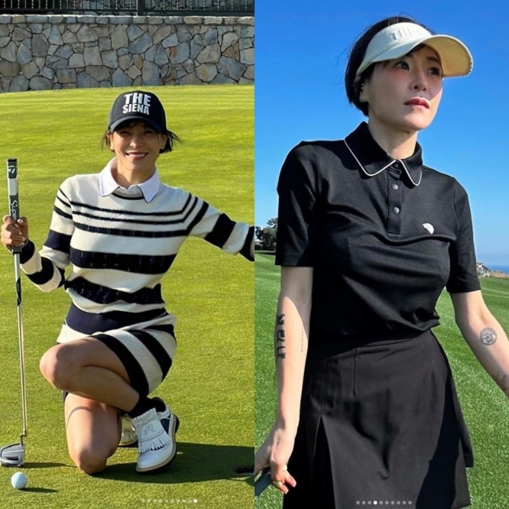강희재 인스타 착용 여성 럭셔리 골프웨어 추천 더 시에나 라이프 : 네이버 블로그