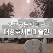 청주가볼만한곳 청주시립미술관 대청호 근처 맛집 추천