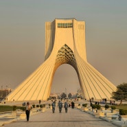 Tehran-테헤란의 관광 명소 중 하나인 ‘Azadi Tower’
