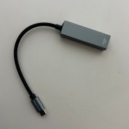 USB C타입 유선랜카드 DK01 사용 후기