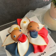 상견례케이크, 결혼기념일케이크로 인기만점 나라케이크 원앙케이크/기러기케이크