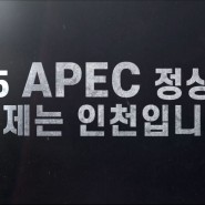 2025 APEC 정상회의 이제는 인천입니다.