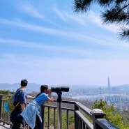 아차산 등산코스로 아이와 등산 (아차산 고구려정 - 해맞이공원 - 아차산3보루)