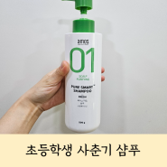 정수리 냄새 초등학생 샴푸 사춘기 아모스 퓨어스마트 샴푸 후기 (내돈내산)