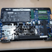HP 15-BC225TX 전원불량 용산 노트북수리