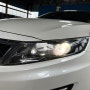2011 K5 HID전조등 , 광도미달로 인한 자동차 검사 문제! 반사판 수리를 통해 신차만큼 밝기 개선 효과