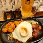 후쿠오카 맛집 텐진호르몬 하카타역점 와규부채살 대창정식 저녁식사 후기