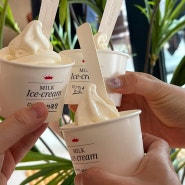 폴바셋 천안 구성 DT점 상하목장 아이스크림