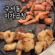 부산 구서동 찐맛집 미가곱창 내돈내산 후기 홍창 해물라면