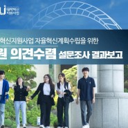 강남대학교, 2024학년도 대학혁신지원사업 자율혁신계획 수립을 위한 구성원 의견수렴 설문조사 결과