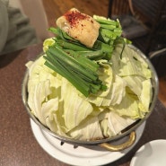 도쿄 긴자 모츠나베와 치킨가라아게가 있는 현지인식당 혼진