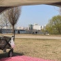 여의도 한강공원 텐트 데이트 꿀팁, 한강라면 돗자리 구역