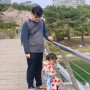 23개월 아기랑 벚꽃구경 송도센트럴파크 주차 +아이폰 벚꽃사진 보정법