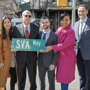 SVA, 맨하탄 동측에 'SVA Way' 명예 거리명 받다