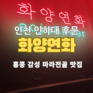 화양연화 방문 리뷰 - 인천 용현동 인하대 후문 홍콩 감성의 마라전골 맛집
