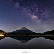 [Mt.Fuji, 富士山] 별 그리고 은하수, 후지산