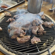 광주 매월동 맛집 매월농원 오리숯불구이